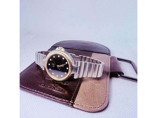 Alfred dunhill millennium two tone horloge met diamanten - afbeelding 4 van  9