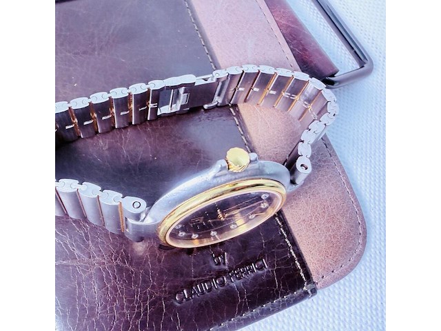 Alfred dunhill millennium two tone horloge met diamanten - afbeelding 5 van  9