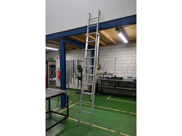 Alga 2 x 10 2-delige aluminium ladder - afbeelding 2 van  3