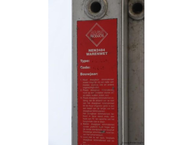 Alga ladder - 524x41cm - afbeelding 5 van  6