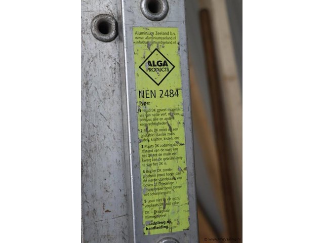 Alga ladder - 524x41cm - afbeelding 5 van  6