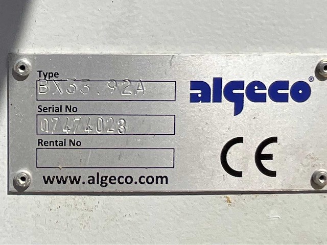 Algeco bx33.92a hoekunit / schakelunit / doorloopunit - afbeelding 5 van  7