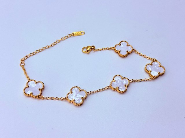 Alhambra armband parelmoer - afbeelding 1 van  5