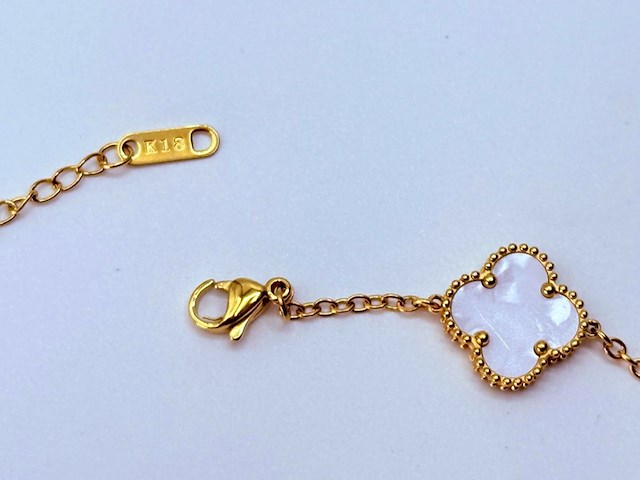 Alhambra armband parelmoer - afbeelding 5 van  5