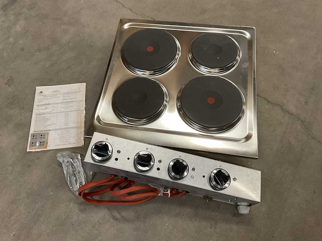 Ali group opce-60db 4-pits drop-in elektrische kookplaat - afbeelding 1 van  4