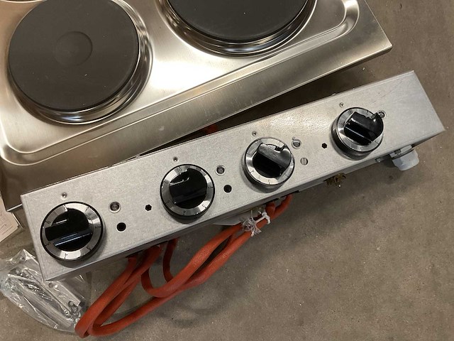 Ali group pce-60db/fs 4-pits drop-in elektrische kookplaat - afbeelding 3 van  5