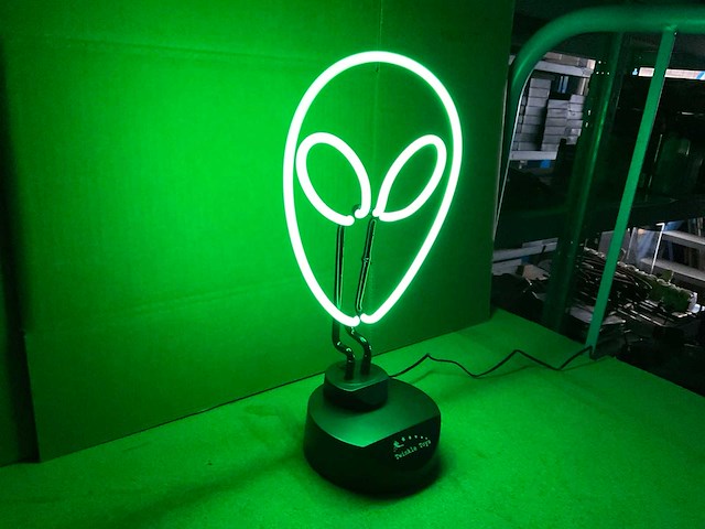 Alien glas neon - afbeelding 2 van  3