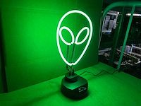 Alien glas neon - afbeelding 2 van  3