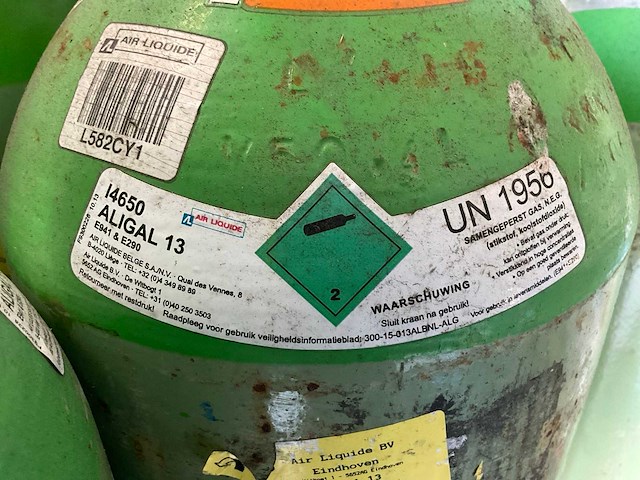 Aligal 13 gasfles (6x) - afbeelding 2 van  2