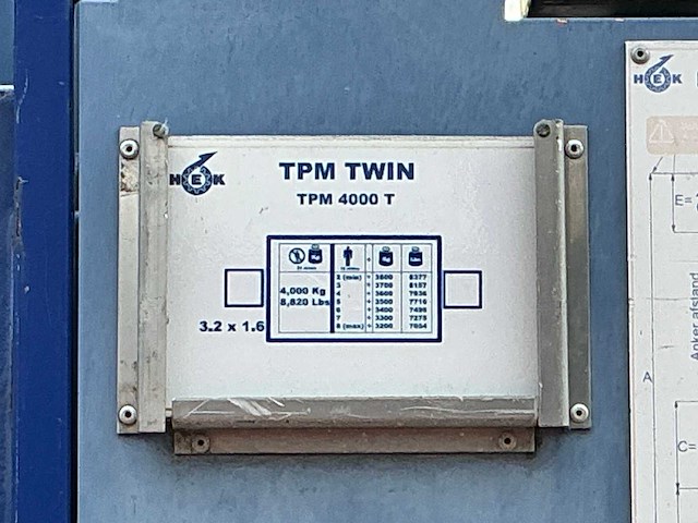 Alimak tpm 4000t bouwlift - afbeelding 3 van  12