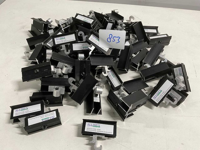 Alimex - aluminium middenklem voor montage zonnepaneel (68x) - afbeelding 1 van  3