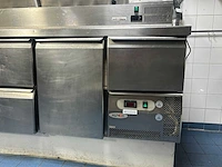 Alinox - rvs professionele koelwerkbank met 6 laden - afbeelding 2 van  8