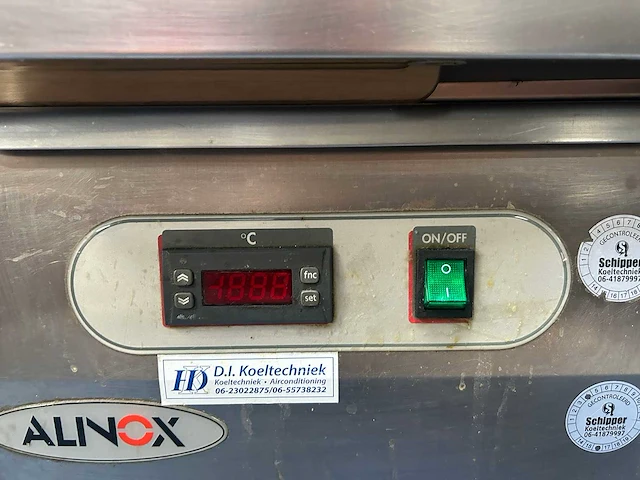 Alinox - rvs professionele koelwerkbank met 6 laden - afbeelding 5 van  8