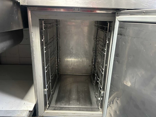 Alinox - rvs professionele koelwerkbank met 6 laden - afbeelding 6 van  8
