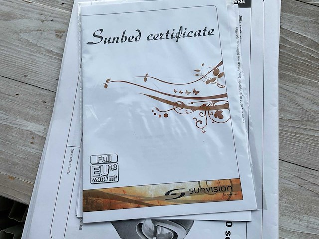 Alisun sunvision 348-hemel zonnebank - afbeelding 6 van  14