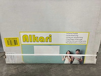 Alkari hybride infrarood paneel horizontaal 900w (2x) - afbeelding 10 van  16