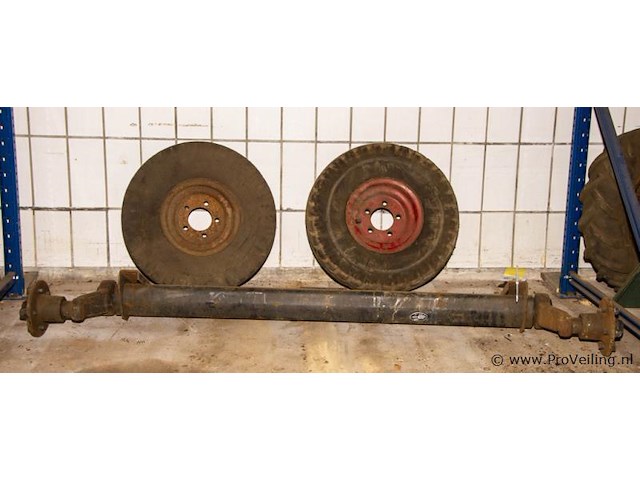 Alko torsie as 1000 kg met wielen - afbeelding 1 van  2
