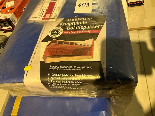 Alkreflex kruipruimte isolatiepakket (2x) - afbeelding 2 van  3