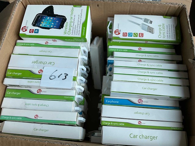 All conect - powerbank, laadkabels, telefoonhouders (80x) - afbeelding 2 van  2