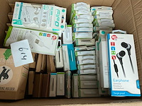All conect en greenmouse - oortjes, laders, laadkabels, telefoonhouders (75x) - afbeelding 3 van  3