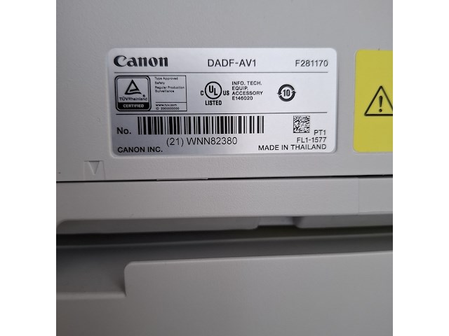 All-in-one printer canon, imagerunner advance c3525i, bouwjaar 2018 - afbeelding 6 van  6