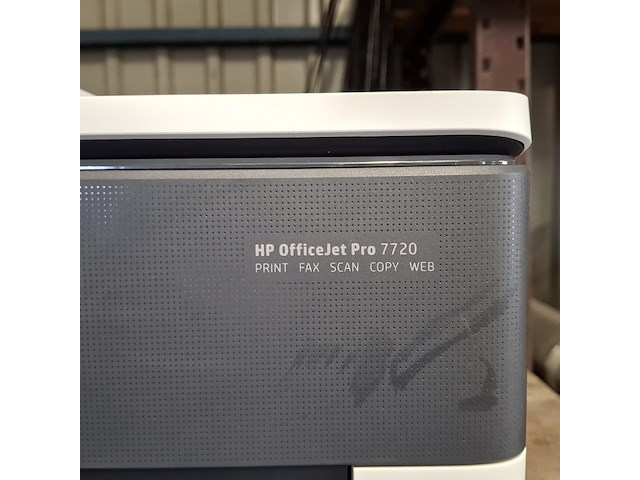 All-in-one printer, hp, officejet pro 7720 - afbeelding 3 van  9