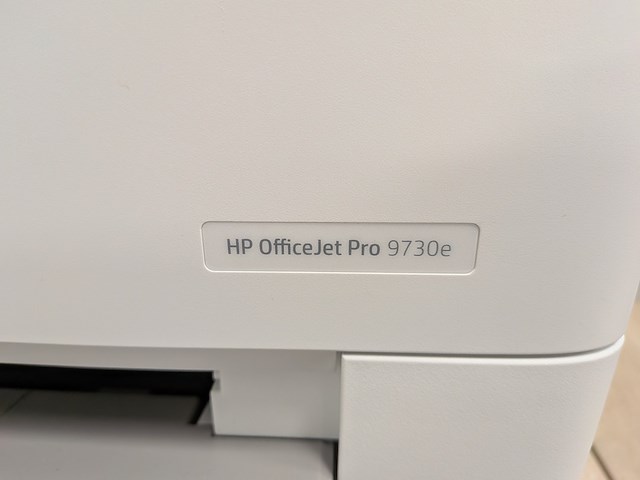 All-in-one printer hp, officejet pro 9730e - afbeelding 3 van  5