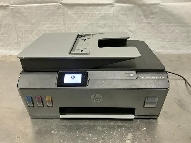 All-in-one printer, hp, smart tank plus 570, donkergrijs / antraciet - afbeelding 1 van  2