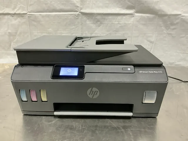 All-in-one printer, hp, smart tank plus 570, donkergrijs / antraciet - afbeelding 1 van  2