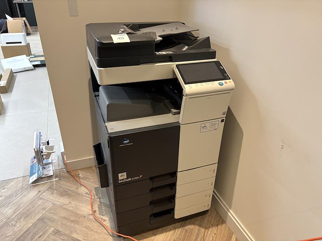 All-in-one printer konica minolta, a4 en a3, type bizhub c258. - afbeelding 1 van  4