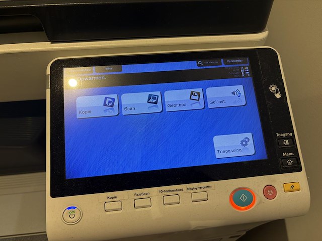 All-in-one printer konica minolta, a4 en a3, type bizhub c258. - afbeelding 3 van  4