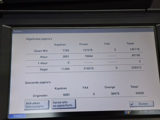 All-in-one printer kyocera, taskalfa 3550ci, bouwjaar 2012 - afbeelding 7 van  8