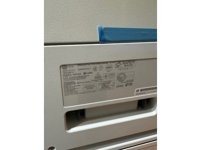 All-in-one printer, officejet pro 7740 - afbeelding 4 van  4