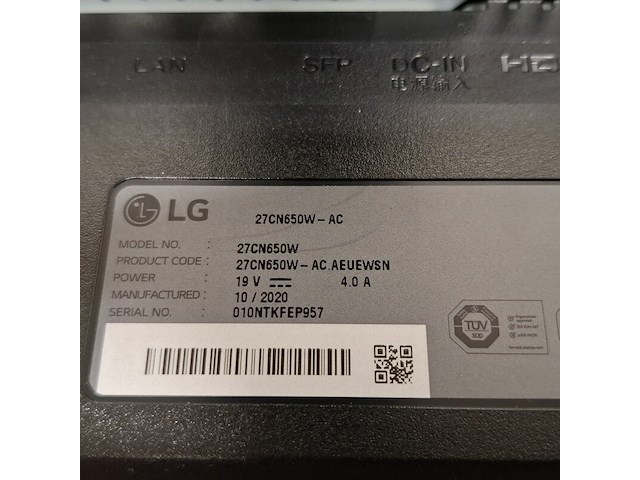 All-in-one thin client lg, 27cn650w - afbeelding 12 van  12