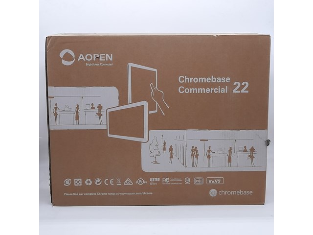 All-in-one touchscreen monitor, aopen, chromebase commercial 22 - afbeelding 1 van  4