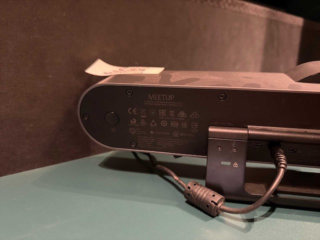 All-in-one vergadercamera met ingebouwde speakers en microfoon - afbeelding 3 van  4