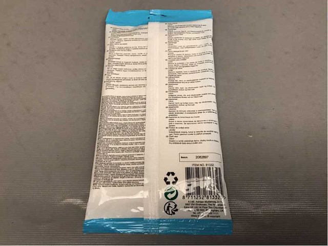 All ride - lemon - glasreinigingsdoekjes (96x) - afbeelding 1 van  1