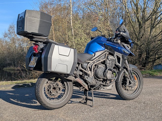 All-road motor, triumph , tiger 1215 explorer xcx , 2018 - afbeelding 61 van  63
