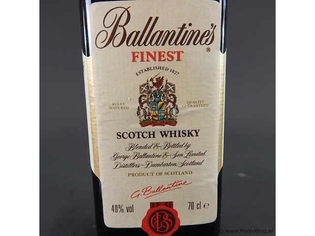 Allantine's finest blended scotch whisky. - afbeelding 4 van  5
