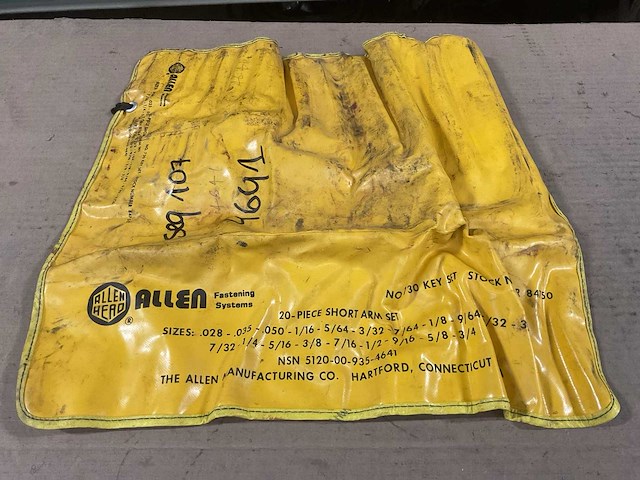 Allen 730 short arm key set - afbeelding 1 van  5