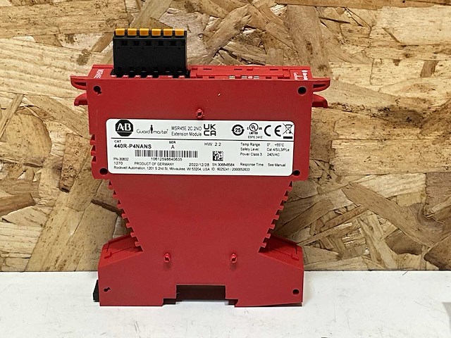 Allen bradley guardmaster msr45e output module, 2 outputs, 24v dc, 2 no - afbeelding 1 van  6