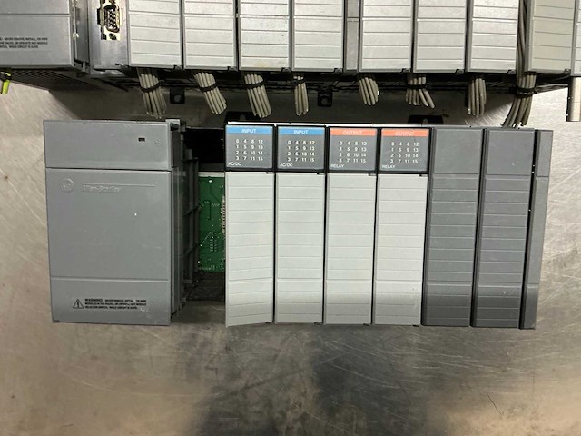 Allen-bradley slc 500 plc systeem (2x) - afbeelding 2 van  9