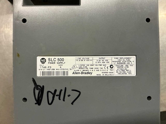 Allen-bradley slc 500 plc systeem (2x) - afbeelding 5 van  9