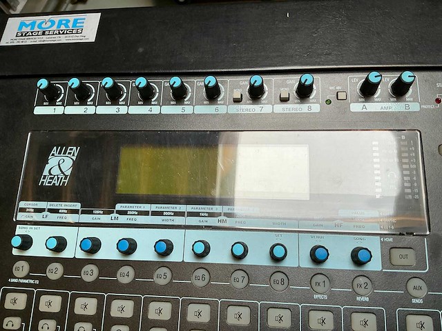 Allen& heath dp1000 mixer versterker - afbeelding 2 van  6