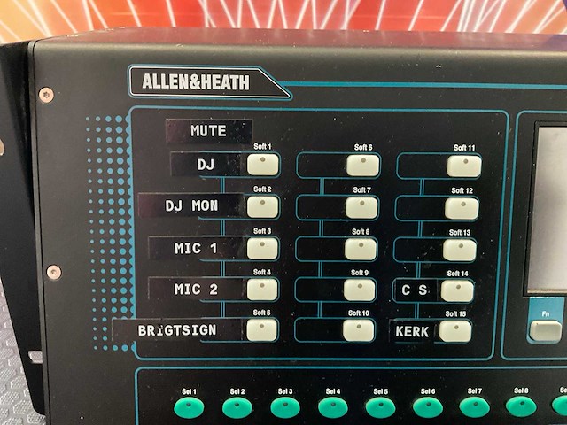 Allen & heath qupac digitale rackmixer - afbeelding 2 van  8