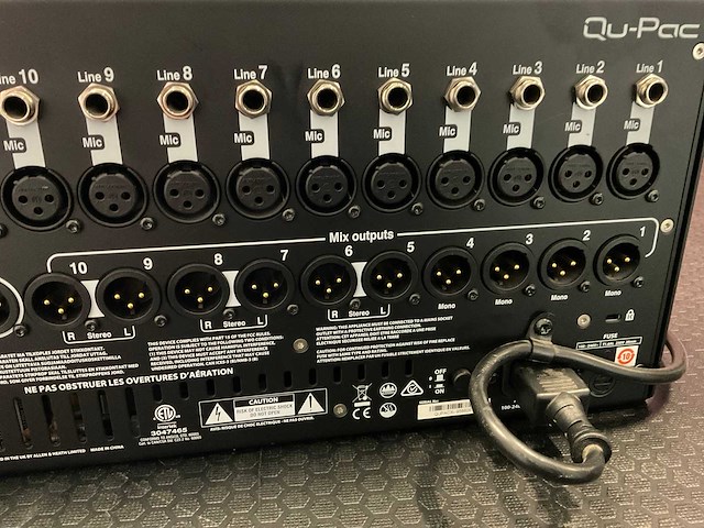 Allen & heath qupac digitale rackmixer - afbeelding 7 van  8