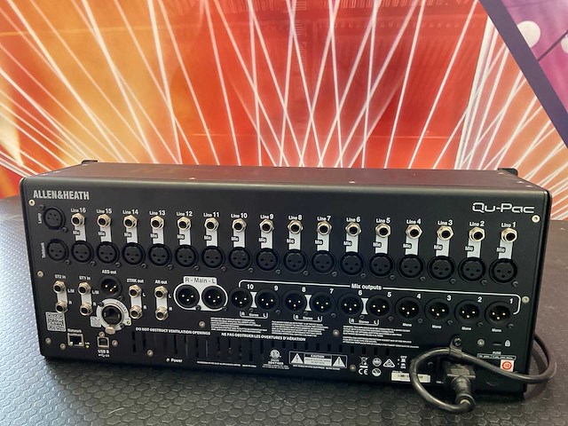 Allen & heath qupac digitale rackmixer - afbeelding 8 van  8