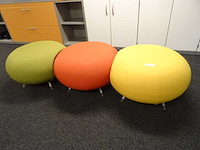 Allermuir - pebble - modulaire poef (3x) - afbeelding 1 van  1