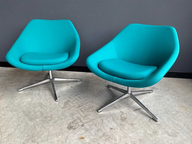 Allermuir a640 loungestoel (2x) - afbeelding 1 van  6
