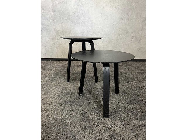 Allermuir haven/ hay - akoestische design sofa met 2 bijzettafels - afbeelding 2 van  6